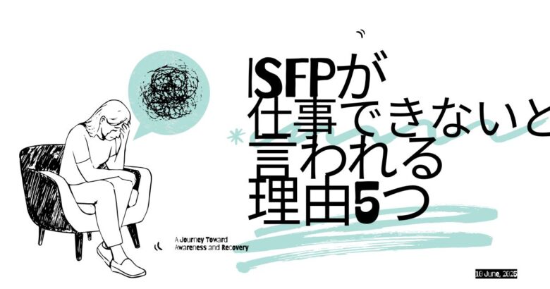 ISFP　仕事できない理由